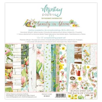 Mintay 12x12 Paper Pad Beauty in Bloom_eingestellt