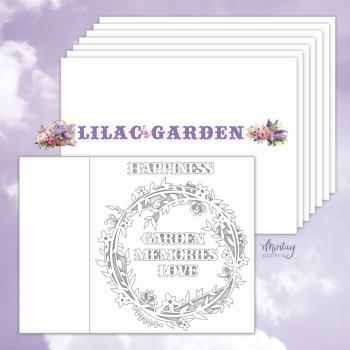 Mintay Papers 6x8 Chipboard Album Lilac Garden