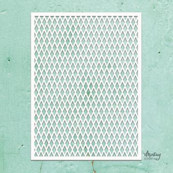 Mintay Kreativa 6x8 Stencil Diamond Pattern #36