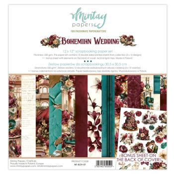 Mintay Papers 12x12 Paper Pad Bohemian Wedding